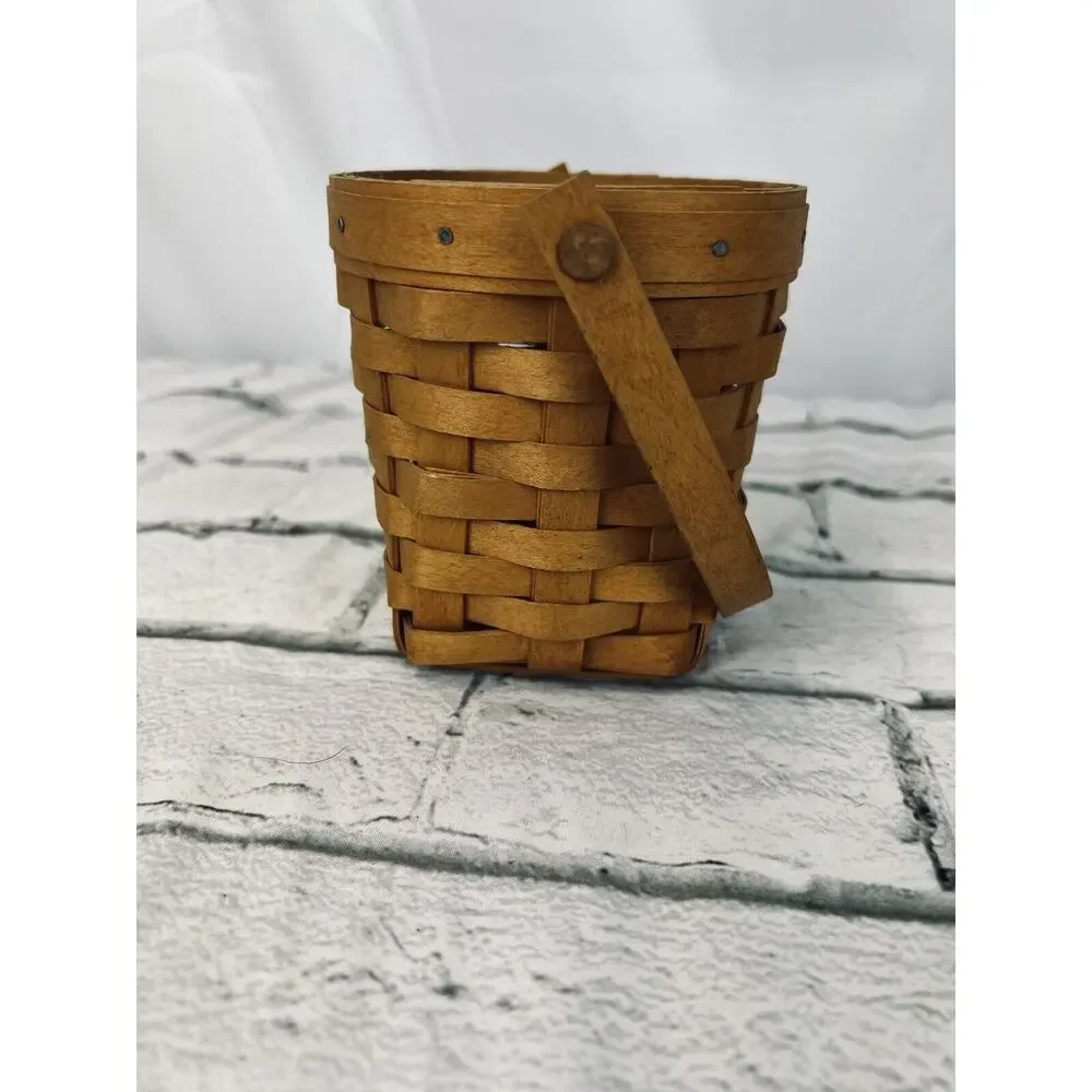 2002 Longaberger Horizon of‎ Hope Basket w/Swinging Handle 4